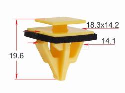 Клипса молдинга кузова HYUNDAI/KIA (1 шт.)