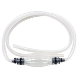 Насос для ручной перекачки топлива "Груша" 1.5м с клапаном, прозрачный (AEAT203)