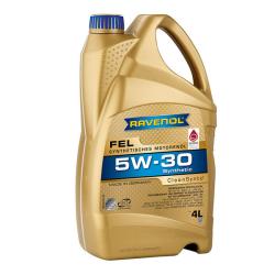 Масло моторное 5W30 RAVENOL 4л син. FEL   C2  CF  SN 1111123-004-01-999 4014835723498