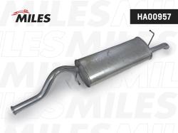 HA00957 Глушитель осн. алюм. для а/м ВАЗ 2190