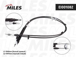 Трос ручного тормоза FORD FOCUS III 1940+1870мм зад. EI001082