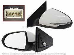 Зеркало Hyundai Elantra 15-19 (Слева/ Обогрев/ Повторитель поворота/ Складывание/ 8 контактов)