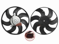 Вентилятор радиатора с мотором AUDI A3/S3 03-/SKODA OCTAVIA 04-/VOLKSWAGEN GOLF 03-