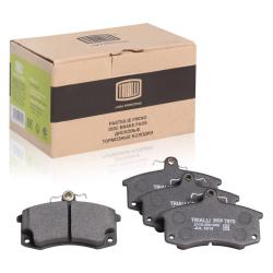 TRIALLI PFP 7970 Колодки тормозные дисковые для автомобилей Лада 2110 передние ECO (semi-metallic/полуметаллические)