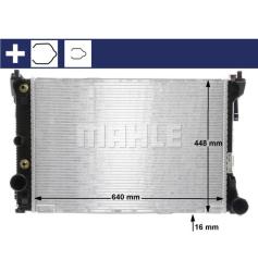 Радиатор MB W204 1.6/2.5 A/T 07- CR 988 000S