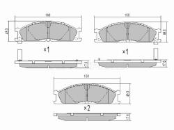 Колодки тормозные (Спереди) Isuzu ELF NPR\NQR 93-06 / Nissan Pathfinder 85-95 / Terrano 86-96 / Isuz