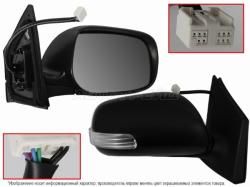 Зеркало Toyota Corolla (E150) 10-13 (Справа/ Обогрев/ Регулировка/ Повторитель поворота/ Складывание