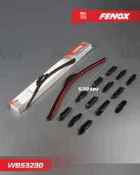 WB53230 Щётка с/о 530мм 21"" Бескаркасная. Крепление: 14 в 1