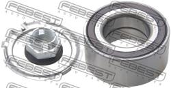 ПОДШИПНИК СТУПИЧНЫЙ ПЕРЕДНИЙ (45X86X39) OPEL VIVARO 2001- dac45860039m-kit