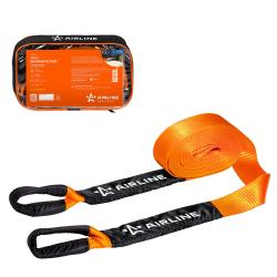 Трос динамический 10 т, 8 м + сумка (стропа рывковая) (ATR-D-10)