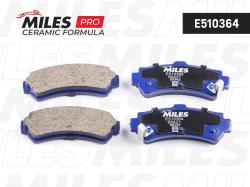 E510364 Колодки тормозные NISSAN ALMERA (N15) 1.4-2.0 95-00 задние Ceramic