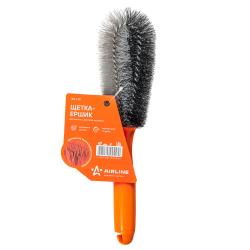 Щетка-ершик для мытья с жёсткой щетиной (27 см)  (AB-I-01)