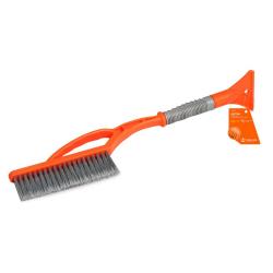 AIRLINE AB-R-12S Щетка от снега и льда с распушённой щетиной + скребок (54 см)