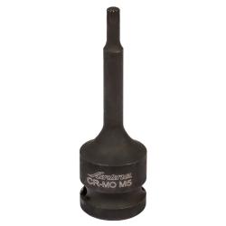 AIRLINE ATAS033 Головка ударная торцевая 1/2" DR внешний SPLINE M5 L=78 мм