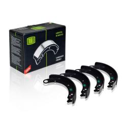 TRIALLI GF 235 Колодки тормозные барабанные для автомобилей ГАЗ 2410-3110  (2 короткие, 2 длинные)