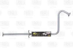 Глушитель для а/м Chevrolet Lanos (97-) доп. (рез-р) удл. вм. кат. (алюм. сталь) (EAM 0505)