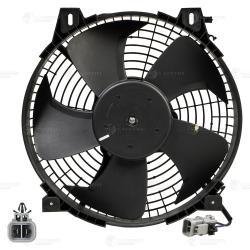 Э/вентилятор кондиц. для а/м Suzuki Jimny II (98-) 1.3i (с кожухом) (LFAC 2403)