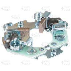 Узел щеточный стартера для а/м Mitsubishi Outlander (02-)/Galant (96-) 2.0i/2.4i (2 щётки) (VBS 1101)