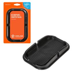 Коврик липучка чёрный подставка 100*150*30 мм (ASM-BP-04)