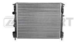 Радиатор охлаждения двигателя Renault Clio II 98- Kangoo 97- Logan 04- Symbol 08- Lada Largus 12 mk-1042