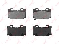 Колодки тормозные INFINITI FX35/37/50 08-/GS35/37/25 06- задние BD-5743