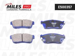 E500357 Колодки тормозные SUZUKI IGNIS 00>/ALTO 02- с инд.износа передние Ceramic