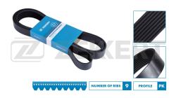 Ремень поликлиновой Toyota LC 200 07- Lexus LX (J20) 15- kr-9pk2260