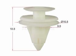 Клипса обшивки двери NISSAN (1 шт.)