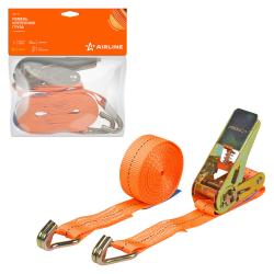 Ремень крепления груза с храповиком 1 т, 12 м (AS-T-24)