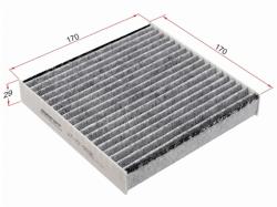 Фильтр салонный угольный SUZUKI ALTO 2014- / JIMNY 2018- / IGNIS 2016- / WAGON R  2012- / MAZDA CARO