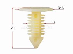 Клипса обшивки GM (1 шт.)