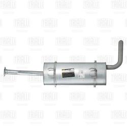 Глушитель для а/м ГАЗель Бизнес (33025) дв.УМЗ-4216 Евро-4 осн. с хомутами (алюм. сталь) (EMM 0332)