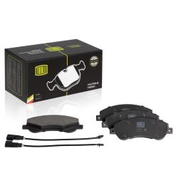 TRIALLI PF 1043 Колодки тормозные дисковые для автомобилей Ford Transit (06-) передние для тормозной системы Bosch в комплекте с 2-мя датчиками