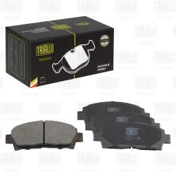 Колодки торм. для а/м Toyota Avensis (97-) диск. перед. (для а/м с диск. торм. на зад. оси) (PF 4353)