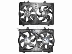 Диффузор радиатора в сборе RENAULT KOLEOS 08-