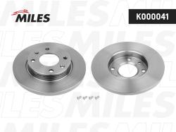 K000041 Диск тормозной CITROEN XSARA 97-05/PEUGEOT 206 98-/306 93-01 передний не вент.