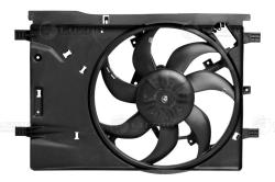 LUZAR LFK 2112 Электровентилятор охлаждения для автомобилей Opel Corsa D (06-) (с кожухом)