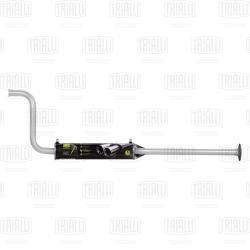 Глушитель для а/м Лада 2108 доп. (резонатор) б/кат. длин. (алюм. сталь) (EAM 0109)