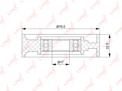 Натяжитель ремня приводного OPEL ASTRA G 1.4/1.8 PT-3032