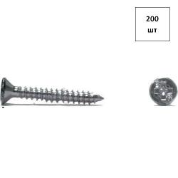 Саморез 5.5х60 потай.г. DIN 7982 оц. 200шт FORTLUFT sts026945