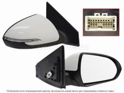 Зеркало Hyundai Elantra 15-19 (Справа/ Обогрев/ Повторитель поворота/ Складывание/ 8 контактов)
