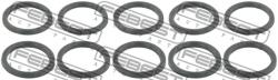 КОЛЬЦО УПЛОТНИТЕЛЬНОЕ КЛАПАНА СОЛЕНОИДА (10 шт. в уп./цена за упаковку) FORD FOCUS CB4 2008-2011 [EU ringol-062-pcs10
