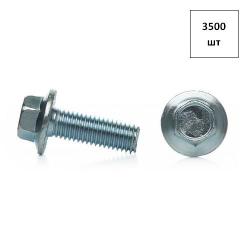 Болт 6х12 кп 10.9 DIN 6921 оц. (с насеч.) 3500шт FORTLUFT sts024374