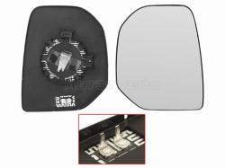 Полотно зеркала Citroen Berlingo 08-16 / Peugeot Partner 08-12 (Слева/ Обогрев/ сферическое)