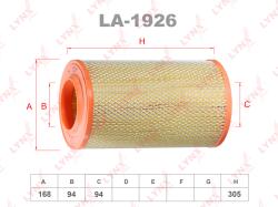 Фильтр воздушный CITROEN JUMPER/FIAT DUCATO/PEUGEOT BOXER 2.2D-3.0D LA-1926