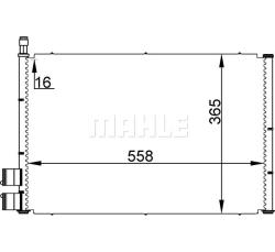 Конденсер кондиционера FORD FIESTA IV ac298000s