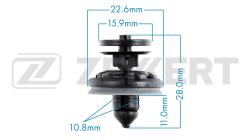 Клипса крепёжная VAG (миним. кол-во заказа 10 шт) be-2489