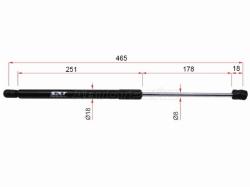 Амортизатор капота Kia Sorento 09-13 (Справа=Слева)