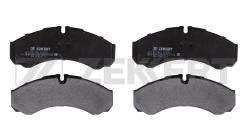 Колодки торм. диск. передн. Iveco Daily I-VI 85- Nissan Cabstar (F24M F24W) 06- NT400 Cabstar (F24 bs-2801