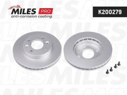 Диск тормозной RENAULT CLIO 91-/KANGOO 97-/MEGANE 96-99 передний с покрытием K200279